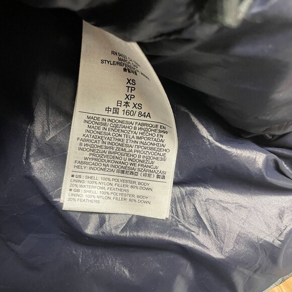 GAP OUTDOOR EDITION VEST PUFFER FULL ZIP ZIP POCKETS WOMENS XS GRAY PLAID WARM - Picture 5 of 8